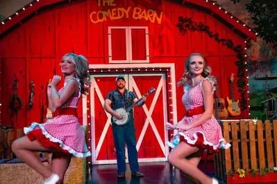 dancers at The Comedy Barn