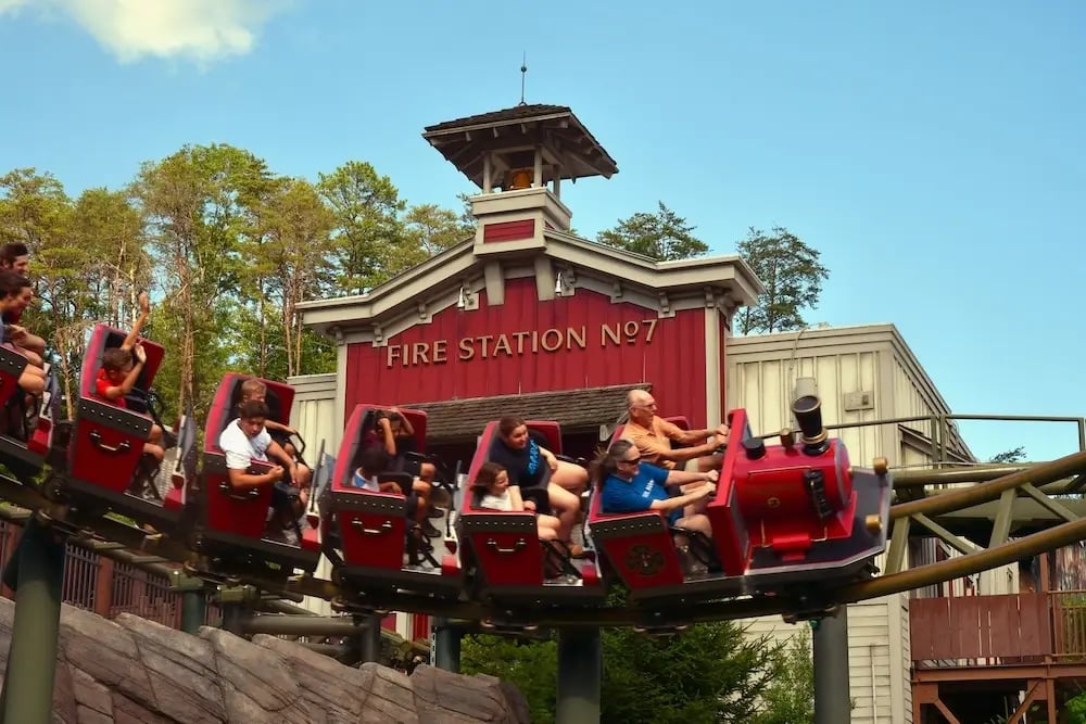 Fire Chaser Express at Dollywood