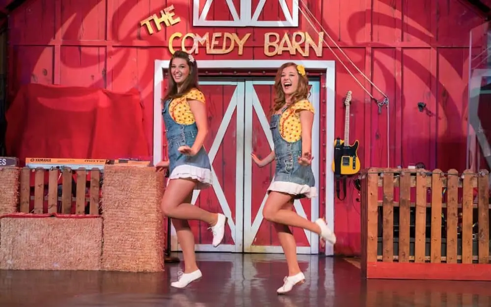 cloggers at The Comedy Barn in Pigeon Forge