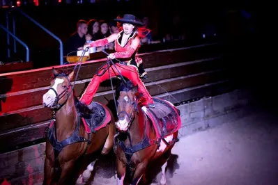 Roman Ride of Fire trick at Stampede